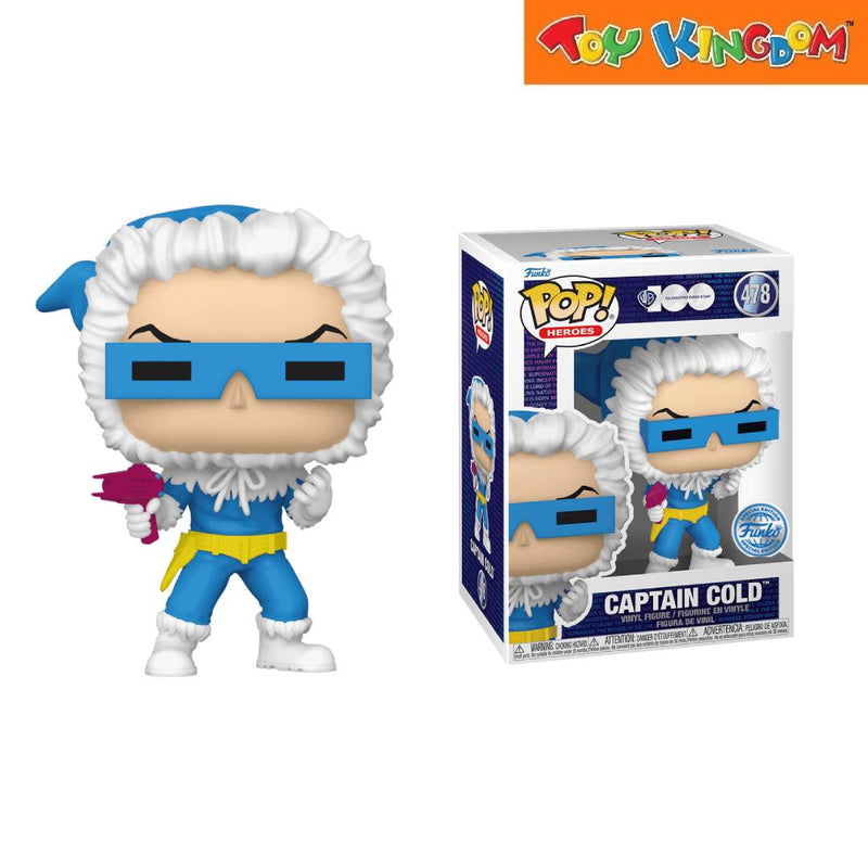 Funko Pop! Heroes WB 100 Celebrating Every Story Captain Cold Vinyl Figure