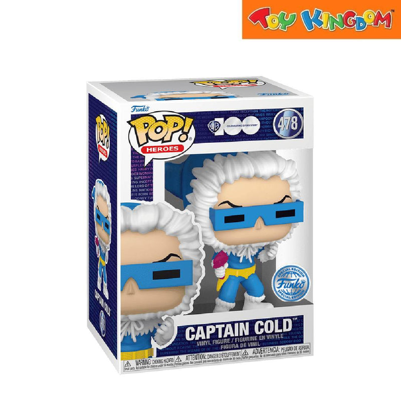 Funko Pop! Heroes WB 100 Celebrating Every Story Captain Cold Vinyl Figure