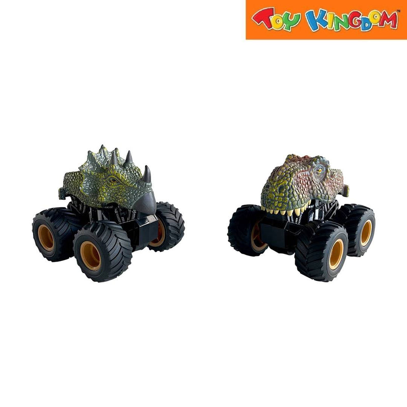 Dinosaur 2pcs Pull Back Cars