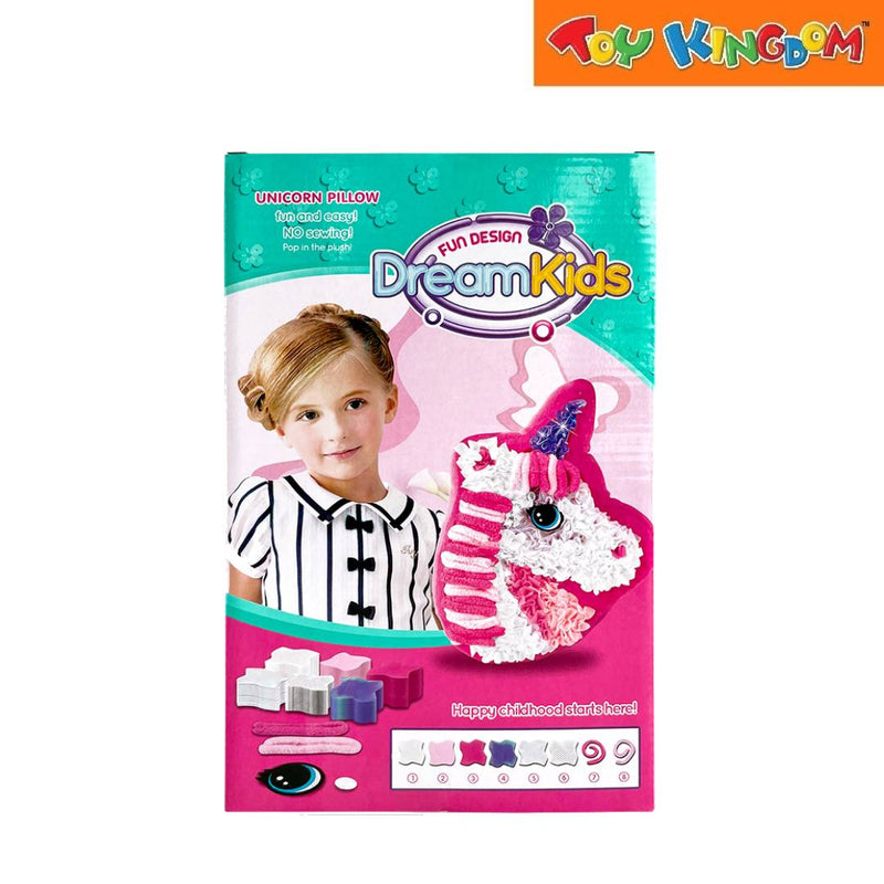 Dream Kids Pillow Craft Set Fabric By Number