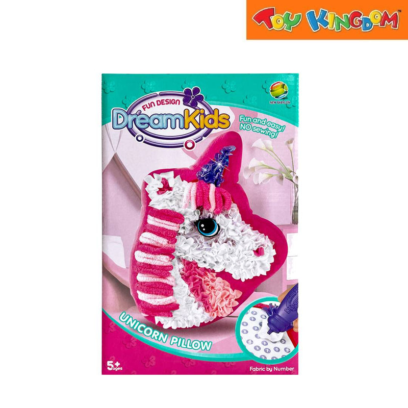 Dream Kids Pillow Craft Set Fabric By Number