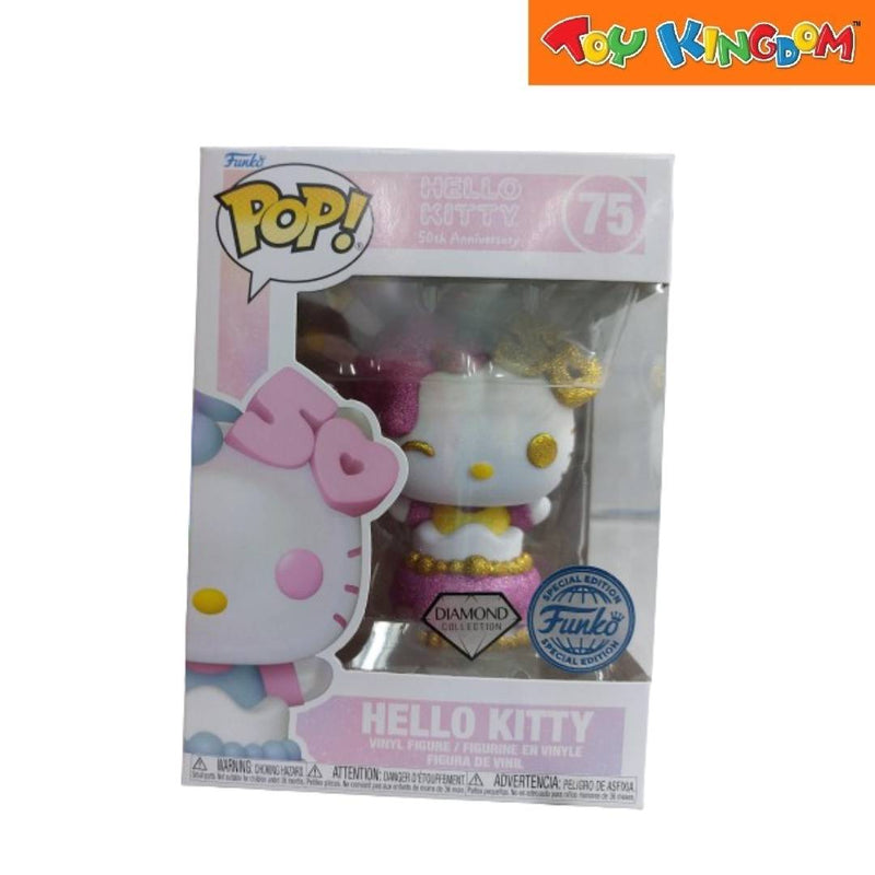 Funko Pop! Diamond Collection Hello Kitty Cake 50th Anniversary Vinyl Figure