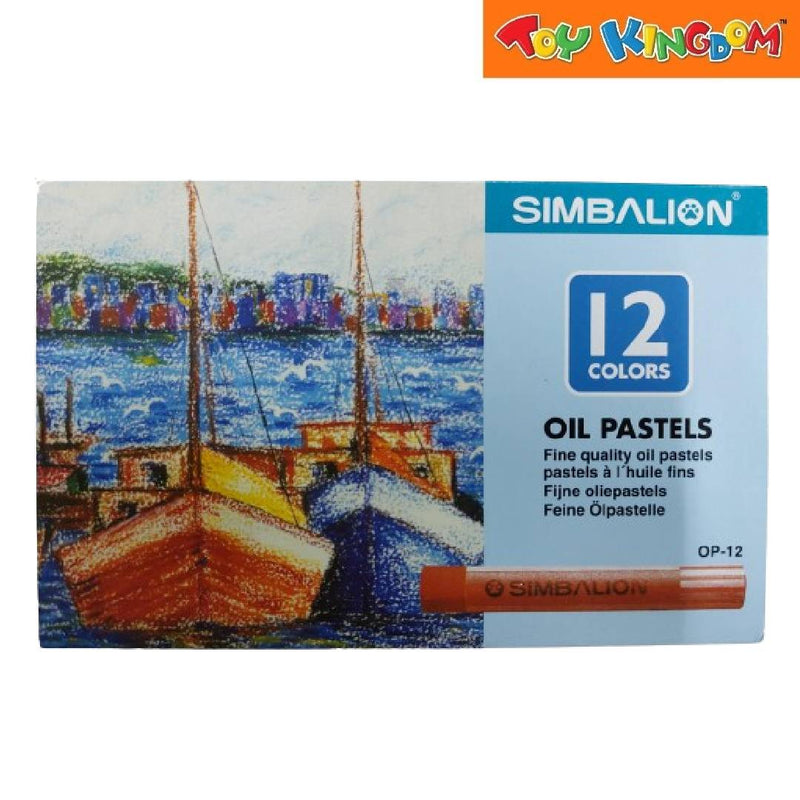 Simbalion 12 Colors Oil Pastels