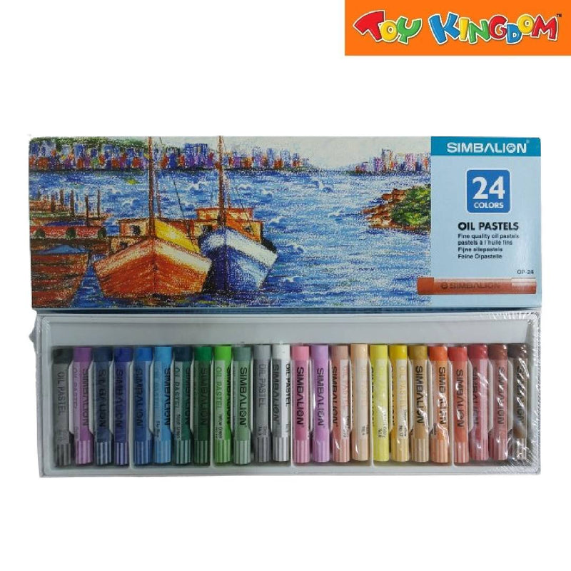 Simbalion 24 Colors Oil Pastels