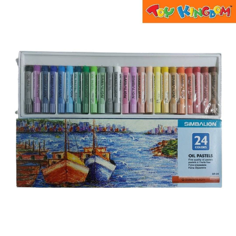 Simbalion 24 Colors Oil Pastels