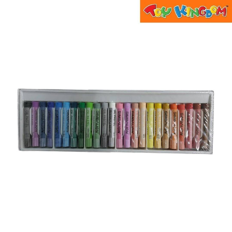 Simbalion 24 Colors Oil Pastels