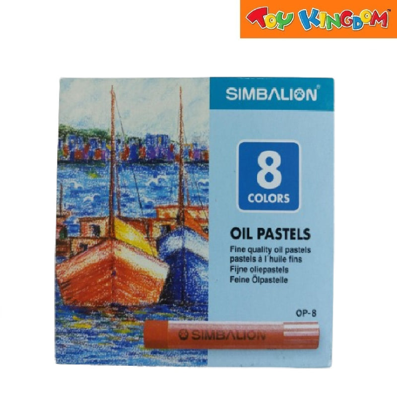 Simbalion 8 Colors Oil Pastels