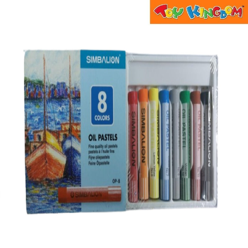 Simbalion 8 Colors Oil Pastels
