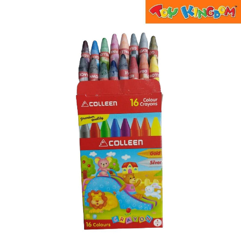 Colleen 16 Colors Regular Size Premium Quality Crayon