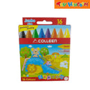 Colleen 16 Colors Jumbo Size Premium Quality Crayon