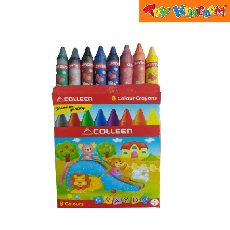 Colleen 8 Colors Jumbo Size Premium Quality Crayon