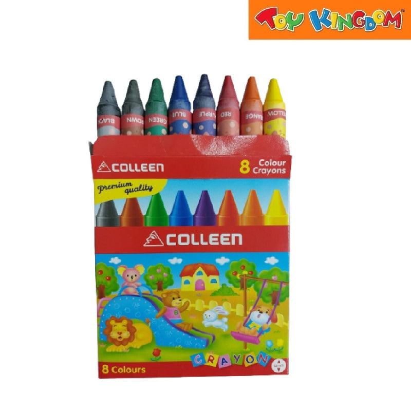 Colleen 8 Colors Super Jumbo Size Premium Quality Crayon