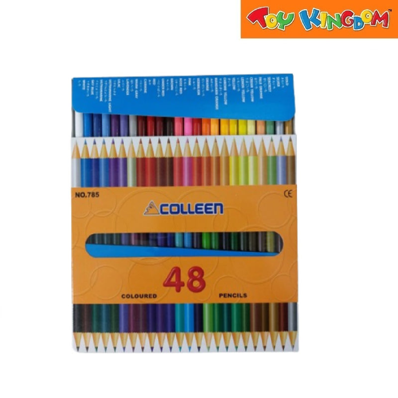 Colleen 48 Colored Pencils Dual Tip Round