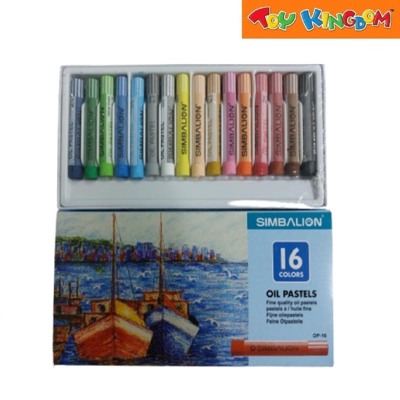 Simbalion 16 Colors Oil Pastels