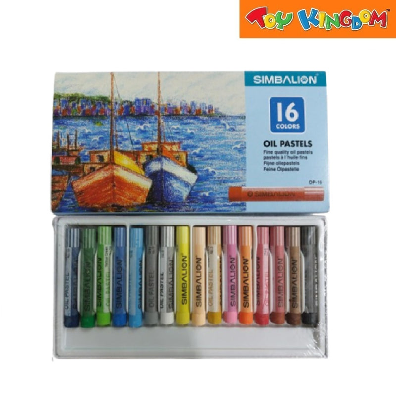 Simbalion 16 Colors Oil Pastels