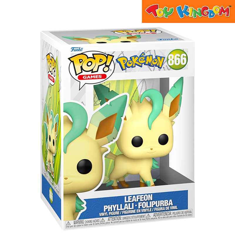 Funko Pop! Games Pokemon Leafeon Phyllali Folipurba Figure