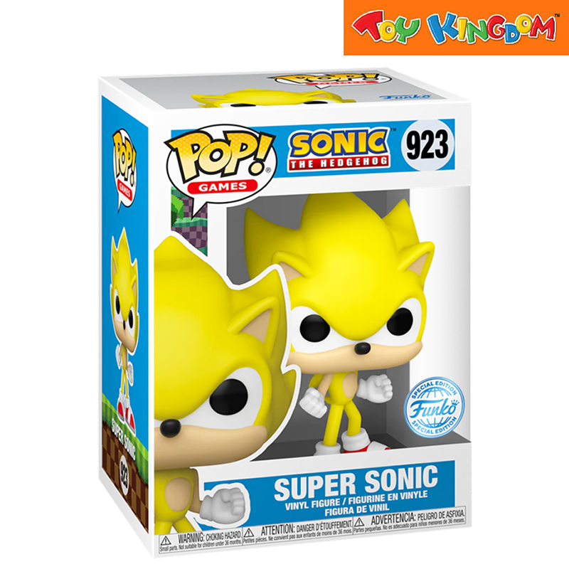 Funko Pop! Games Sonic The Hedgehog Super Sonic Figure