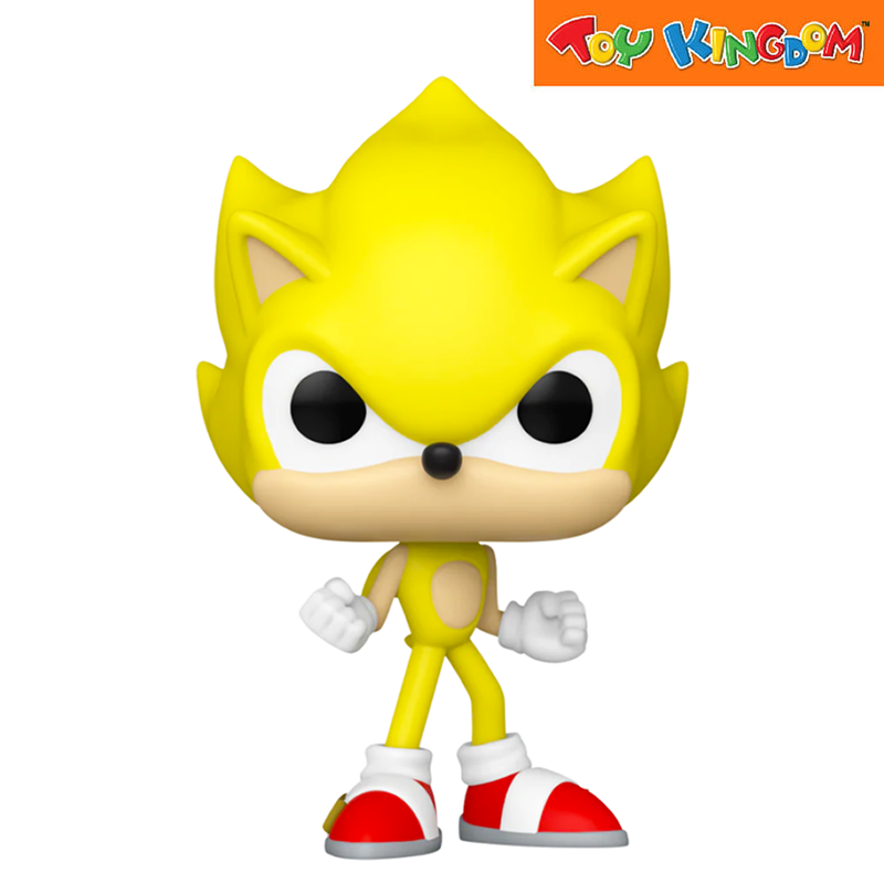 Funko Pop! Games Sonic The Hedgehog Super Sonic Figure