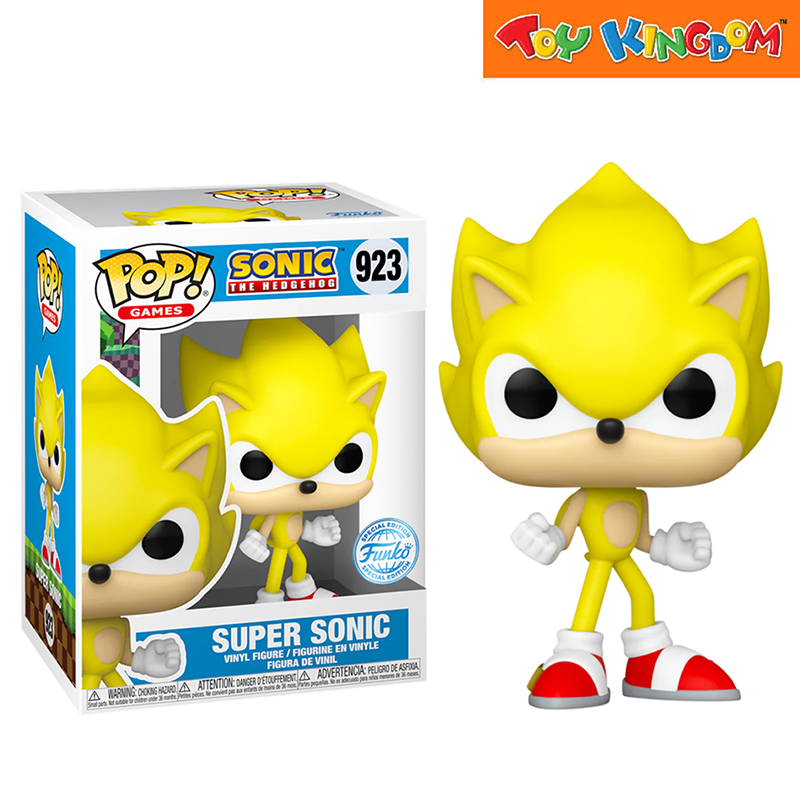 Funko Pop! Games Sonic The Hedgehog Super Sonic Figure