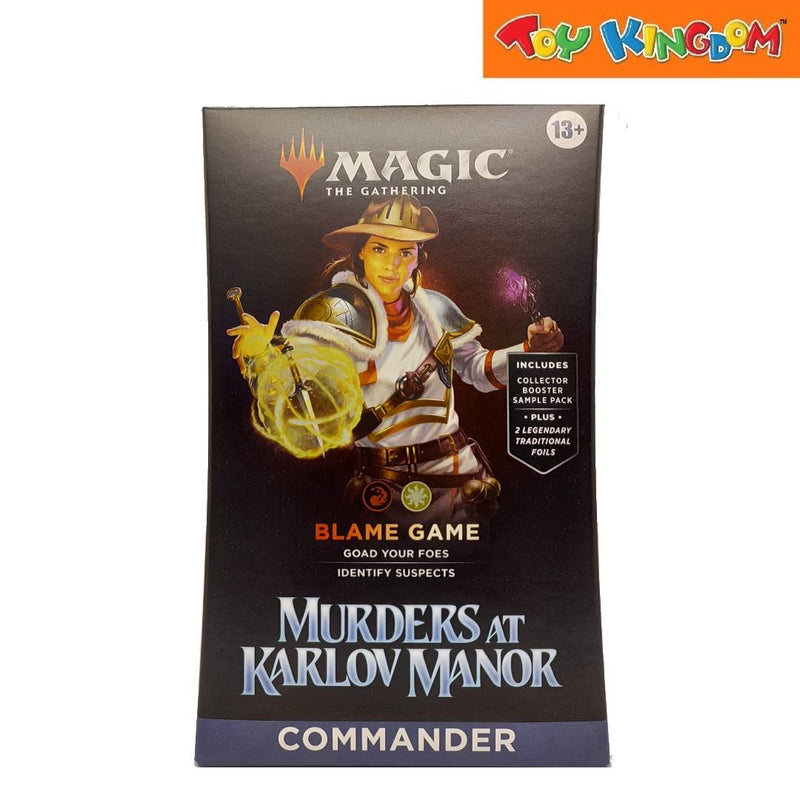 Magic The Gathering Murders At Karlov Manor Commander Deck Blame Game