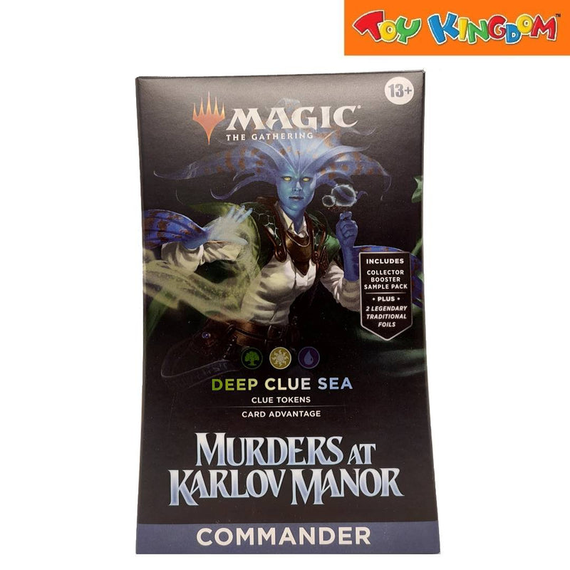 Magic The Gathering Murders At Karlov Manor Commander Deck Deep Clue Sea