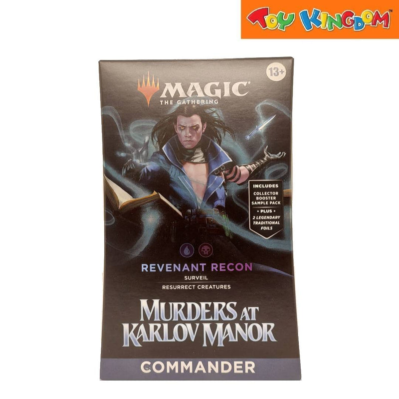 Magic The Gathering Murders At Karlov Manor Commander Deck Revenant Recon