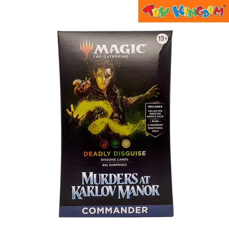 Magic The Gathering Murders At Karlov Manor Commander Deck Deadly Disguise