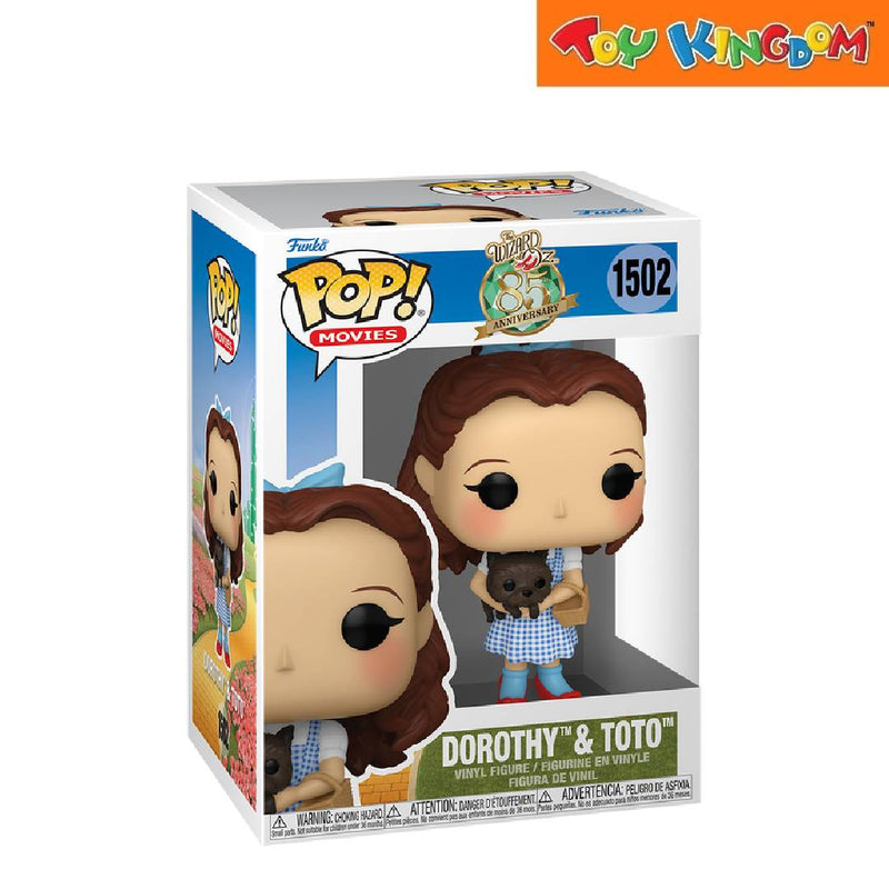Funko Pop! Movies The Wizard of Oz 85th Anniversary Dorothy & Toto Figures