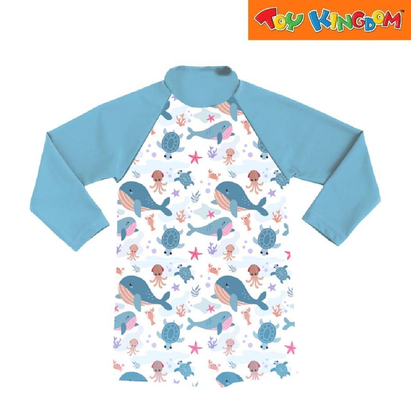 MommyHugs Whale Rash Guard