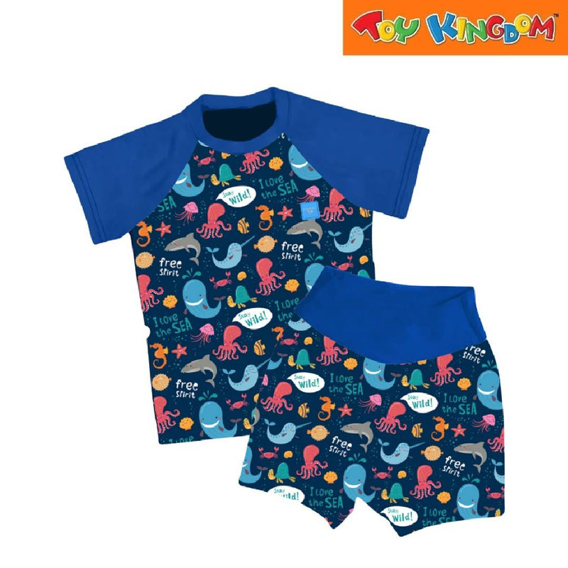 MommyHugs Deep Ocean Friends 2pcs Rash Guard