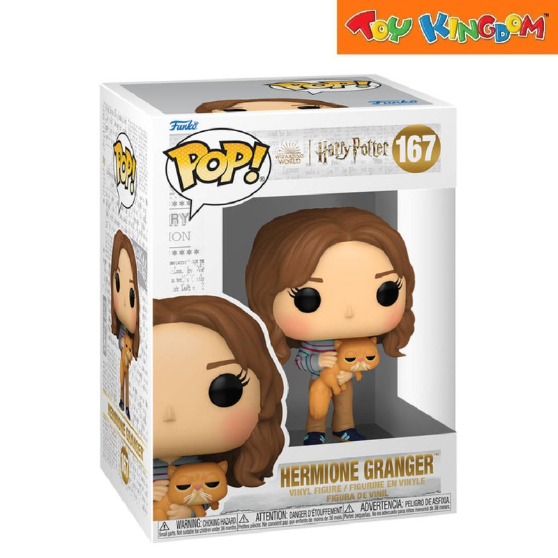 Funko Pop! Wizarding World Harry Potter Hermione Granger With Crookshanks Vinyl Figure