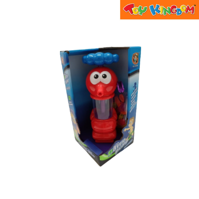 Seahorse Red Water Balloon Pump With 50pcs Water Balloons