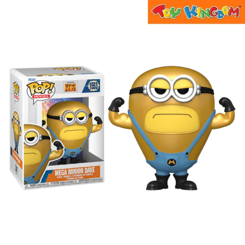 Funko Pop! Movies Despicable Me 4 Mega Minion Dave Action Figure