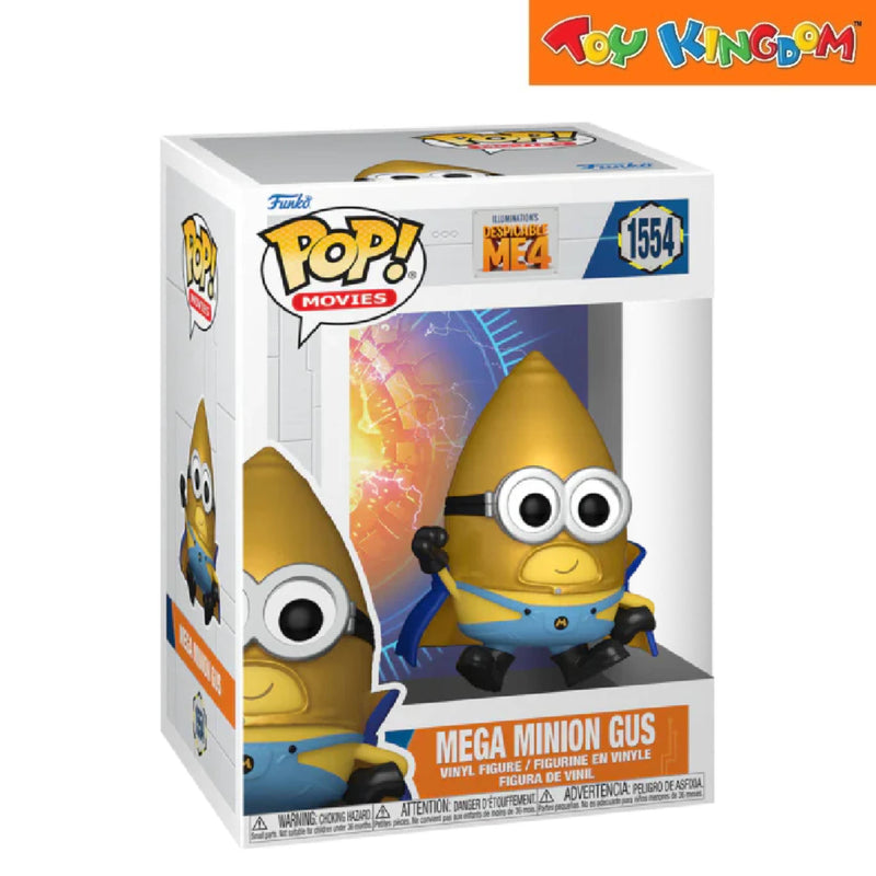 Funko Pop! Movies Despicable Me 4 Mega Minion Gus Action Figure