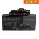 Mini GT Porsche 911 Carrera RS 2.7 Black With Red Livery Die-cast
