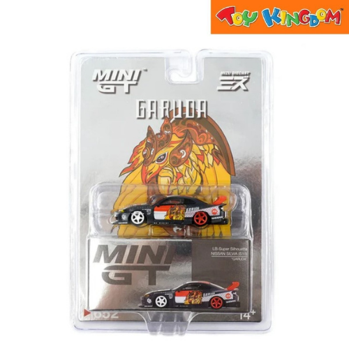 Mini GT No.652 LB-Super Silhouette Nissan Silvia S15 Garuda Mizu Die-cast