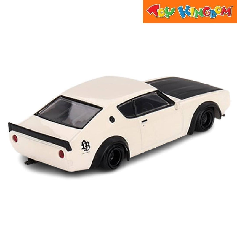 Mini GT Nissan Skyline Kenmeri Liberty Walk White Die-cast