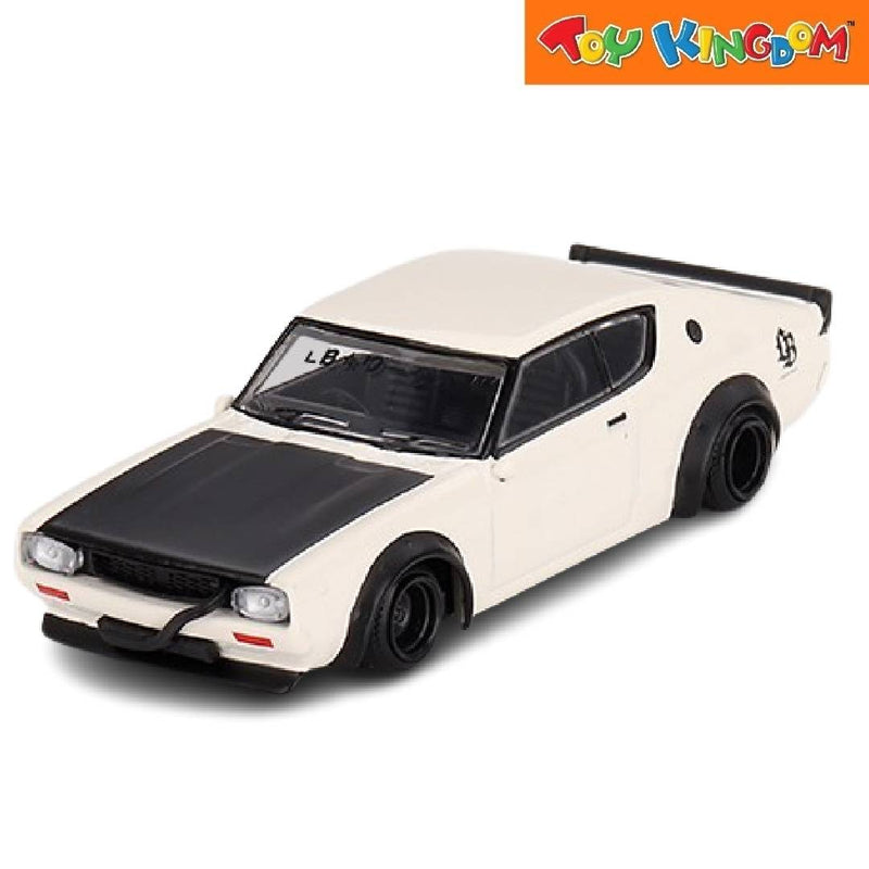 Mini GT Nissan Skyline Kenmeri Liberty Walk White Die-cast