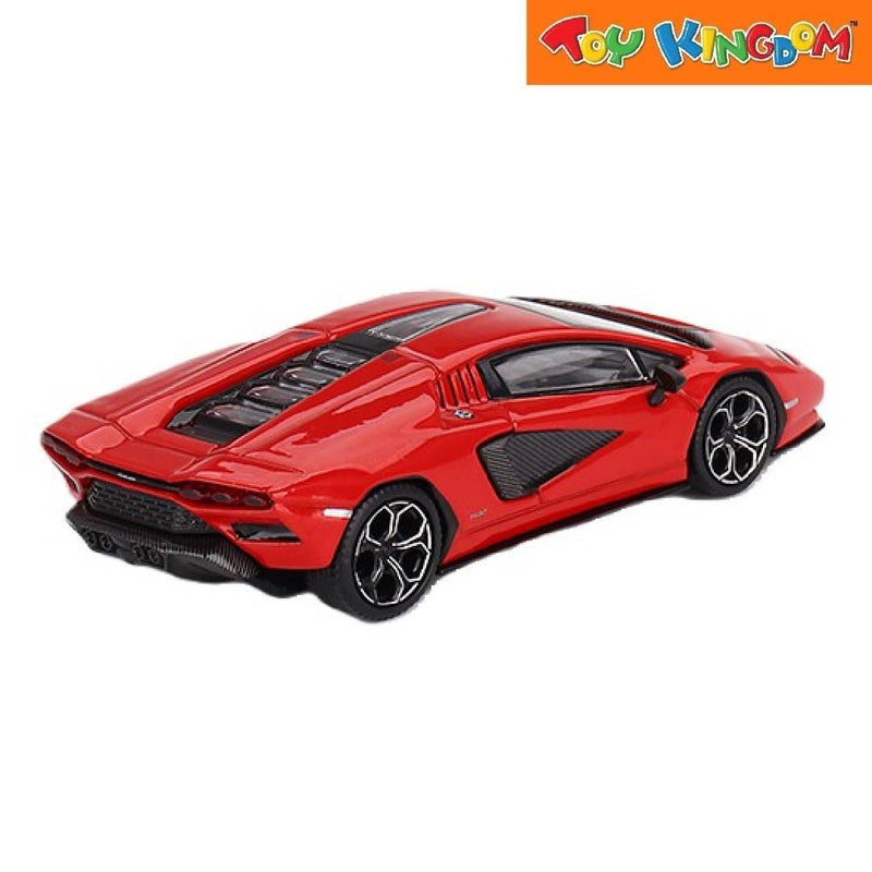 Mini GT Lamborghini Countach LPI 800 4 Rosso Mars Die-cast
