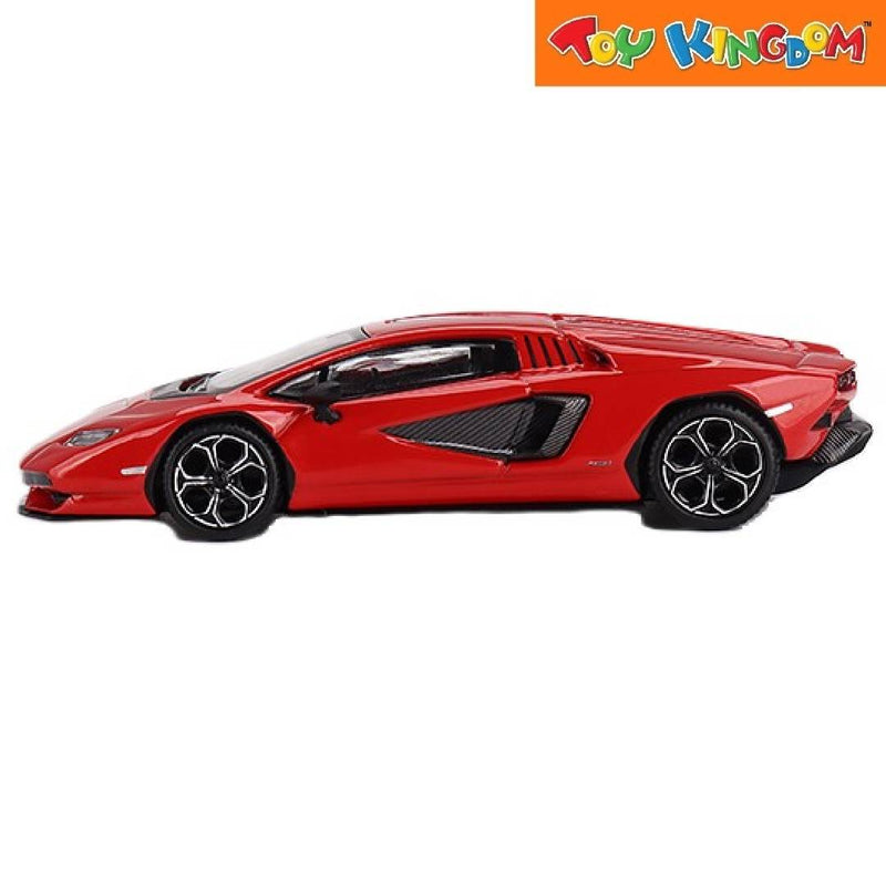 Mini GT Lamborghini Countach LPI 800 4 Rosso Mars Die-cast