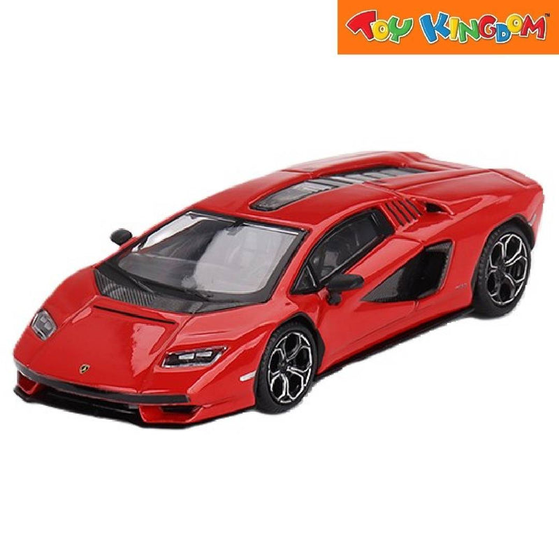 Mini GT Lamborghini Countach LPI 800 4 Rosso Mars Die-cast