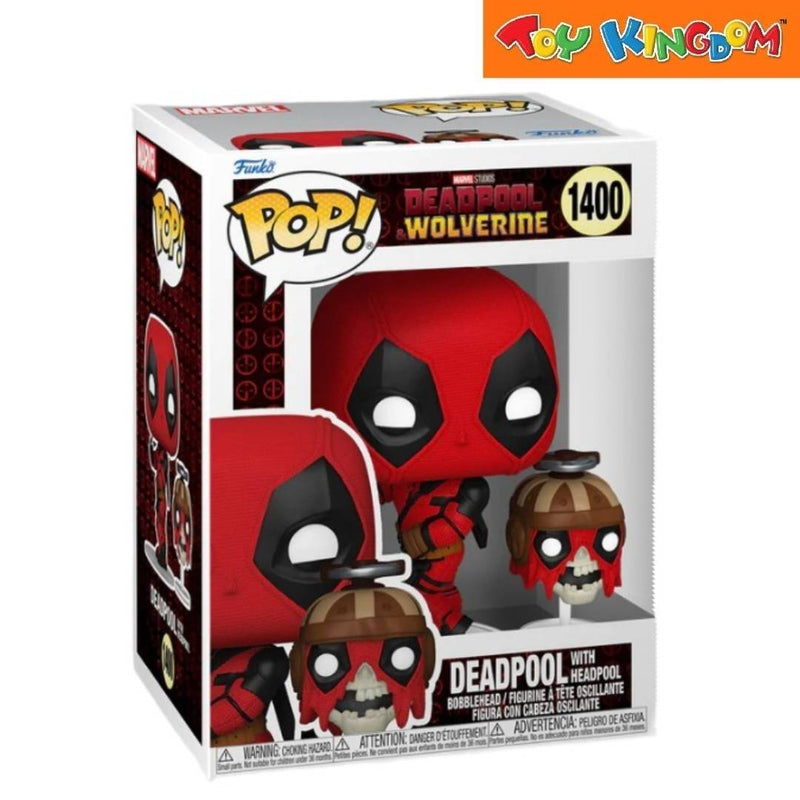 Funko Pop! Marvel Deadpool With Headpool Bobblehead Figure