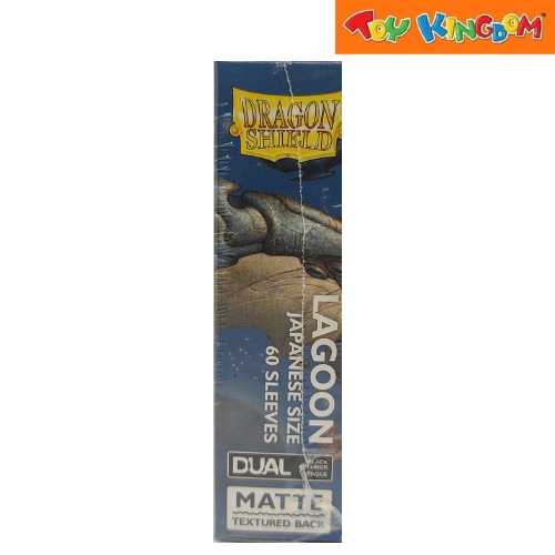Arcane Tinmen Dragon Shield Lagoon Matte 60 Japanese Size Card Sleeves