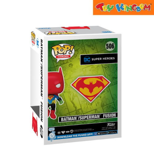 Funko Pop! Heroes Batman Superman Fusion Vinyl Figure