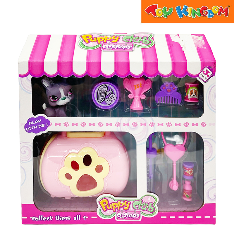 Puppy Club Q Shape Yellow Paw Playset