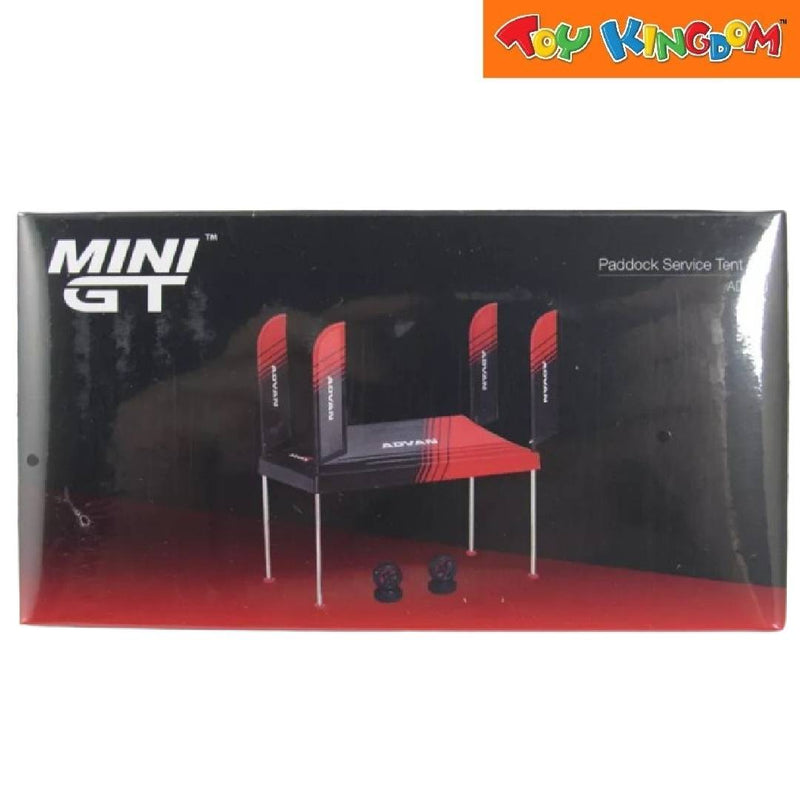 Mini GT Paddock Service Tent Set Advan Die-cast