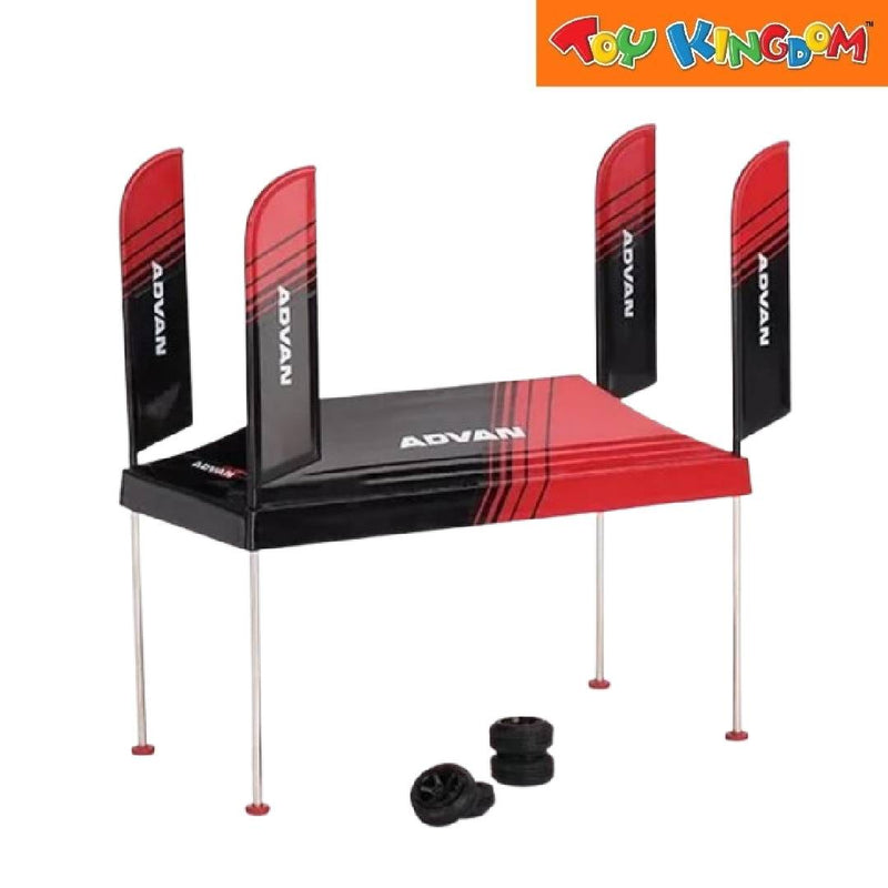 Mini GT Paddock Service Tent Set Advan Die-cast
