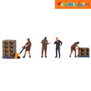 Mini GT Figurine UPS Driver And Workers Die-cast