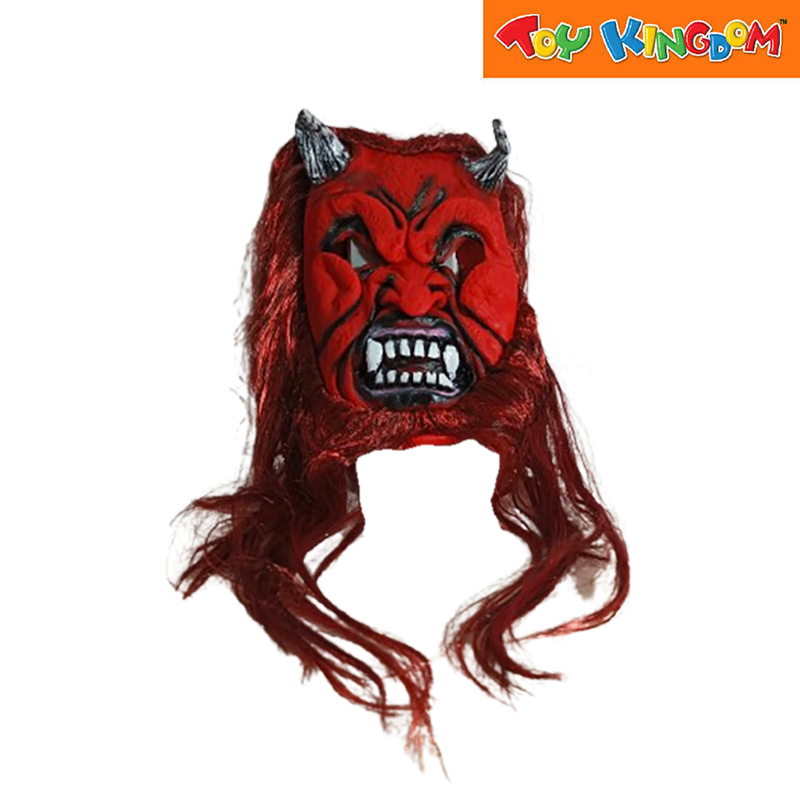 Halloween Red Hair Scary Mask