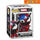 Funko Pop! Marvel Carnage Captain America Bobblehead Figure